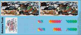 Accessoires  - Dekatora Decal  - 1:64 - Microturbo - MT64003 - MT64003 | Tom's Modelauto's