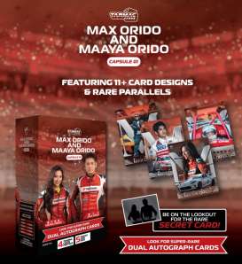 Trading Cards  - Max Orido & Maaya Orido Capsul  - Tarmac - TC-MMOE-01 - TC-MMOE-01 | Toms Modelautos