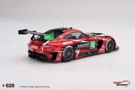 Mercedes Benz AMG - GT GT3 EVO 2025 red/black - 1:18 - Top Speed - TS0628 - TS0628 | Toms Modelautos