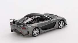 Mazda  - RX7 2011 grey - 1:64 - Mini GT - 01057BL - MGT01057BL | Toms Modelautos
