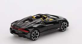 Bugatti  - W16 2024 black - 1:64 - Mini GT - 01058Lhd - MGT01058Lhd | Toms Modelautos