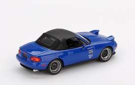 Mazda  - MX-5 1990 dark blue - 1:64 - Mini GT - 01069Lhd - MGT01069Lhd | Toms Modelautos