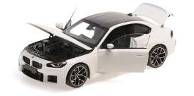 BMW  - M2 2023 white - 1:18 - Minichamps - 110023122 - mc110023122 | Toms Modelautos