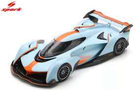 McLaren  - Solus GT 2025 blue/orange - 1:18 - Spark - 18S1036 - spa18S1036 | Toms Modelautos