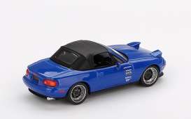 Mazda  - MX-5 1990 dark blue - 1:64 - Mini GT - 01069Rhd - MGT01069Rhd | Toms Modelautos
