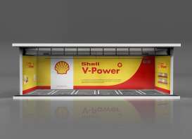 diorama Accessoires - Shell with light yellow/red - 1:64 - Black Box Diorama - MO914014 - MO914014 | Toms Modelautos