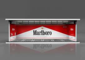 diorama Accessoires - Marlboro with light white/red - 1:64 - Black Box Diorama - MO914015 - MO914015 | Toms Modelautos