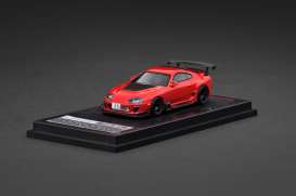 Toyota  - Supra (JZA80) RZ  red - 1:64 - Ignition - IG3882 - IG3882 | Toms Modelautos