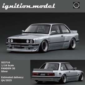 BMW  - 30 silver - 1:18 - Ignition - IG3716 - IG3716 | Toms Modelautos