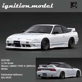 Nissan  - 180SX white - 1:18 - Ignition - IG3760 - IG3760 | Toms Modelautos