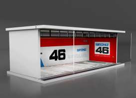 diorama Accessoires - BRE with light red/white - 1:64 - Black Box Diorama - MO914019 - MO914019 | Toms Modelautos