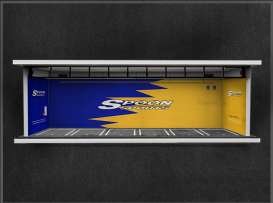 diorama Accessoires - Spoon with light blue/yellow - 1:64 - Black Box Diorama - MO914020 - MO914020 | Toms Modelautos