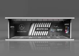 diorama Accessoires - AMG white/black - 1:64 - Black Box Diorama - MO914029 - MO914029 | Toms Modelautos