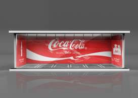 diorama Accessoires - Coca-cola red/white - 1:64 - Black Box Diorama - MO914035 - MO914035 | Toms Modelautos