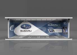 diorama Accessoires - Subaru blue/white - 1:64 - Black Box Diorama - MO914039 - MO914039 | Toms Modelautos