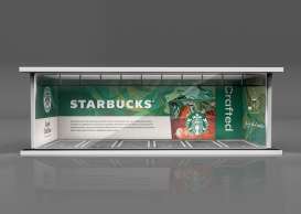 diorama Accessoires - Starbucks green/white/red - 1:64 - Black Box Diorama - MO914044 - MO914044 | Toms Modelautos