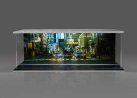 diorama Accessoires - Cityscape various - 1:64 - Black Box Diorama - MO914047 - MO914047 | Toms Modelautos