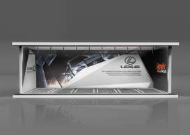 diorama Accessoires - Lexus white/black/red - 1:64 - Black Box Diorama - MO914050 - MO914050 | Toms Modelautos