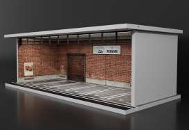 diorama Accessoires - Parking lot various - 1:64 - Black Box Diorama - MO914081 - MO914081 | Toms Modelautos
