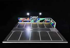 diorama Accessoires - HKS parking lot various - 1:64 - Black Box Diorama - MO925006 - MO925006 | Toms Modelautos