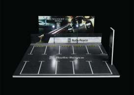 diorama Accessoires - Rolls Royce parking lot various - 1:64 - Black Box Diorama - MO925016 - MO925016 | Toms Modelautos