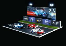 diorama Accessoires - Lemans 24h various - 1:64 - Black Box Diorama - MO925101 - MO925101 | Toms Modelautos