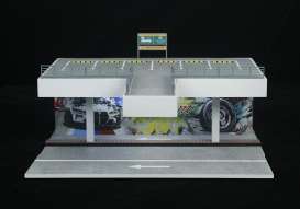 diorama Accessoires - Parking lot various - 1:64 - Black Box Diorama - MO936207 - MO936207 | Toms Modelautos