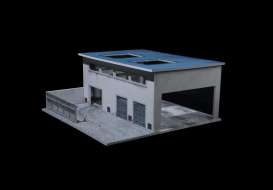 diorama Accessoires - Workshop with light various - 1:64 - Black Box Diorama - MO936403 - MO936403 | Toms Modelautos