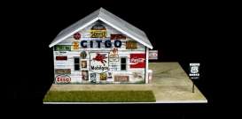 diorama Accessoires - Factory with light various - 1:64 - Black Box Diorama - MO936411 - MO936411 | Toms Modelautos