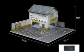 diorama Accessoires - Factory with light various - 1:64 - Black Box Diorama - MO936412 - MO936412 | Toms Modelautos