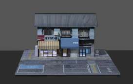 diorama Accessoires - Bakery with light  various - 1:64 - Black Box Diorama - MO936415 - MO936415 | Toms Modelautos