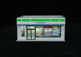 diorama Accessoires - Family mark with light various - 1:64 - Black Box Diorama - MO941101 - MO941101 | Toms Modelautos
