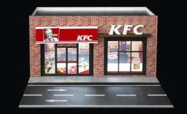 diorama Accessoires - KFC with  light various - 1:64 - Black Box Diorama - MO941108 - MO941108 | Toms Modelautos