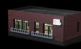 diorama Accessoires - Building part B  various - 1:64 - Black Box Diorama - MO941111 - MO941111 | Toms Modelautos