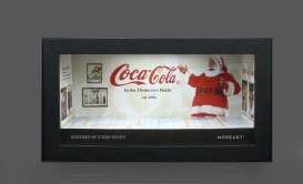 diorama Car Garage - Coca-cola garage  red/white - 1:64 - Black Box Diorama - MO941303 - MO941303 | Toms Modelautos
