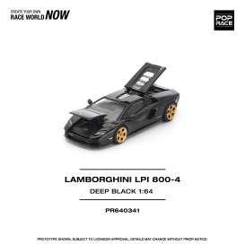 Lamborghini  - Countach LPI 800-4 black - 1:64 - Pop Race Limited - PR640341 - PR640341 | Toms Modelautos