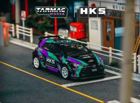 Toyota  - GR Corolla various - 1:64 - Tarmac - T64G-066-HKS - TC-T64G-066-HKS | Toms Modelautos