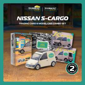 Nissan  - S-Cargo white - 1:64 - Tarmac - T64G-073-PRE - TC-T64G-073-PRE | Toms Modelautos