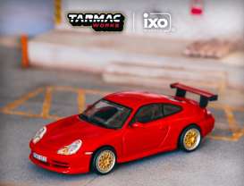 Porsche  - 911 red - 1:64 - Tarmac - T64G-069-RE - TC-T64G-069-RE | Toms Modelautos
