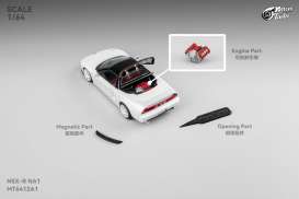 Honda  - NSX-R white - 1:64 - Microturbo - MT6412A1 - MT6412A1 | Toms Modelautos