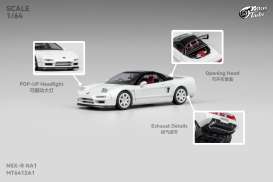 Honda  - NSX-R white - 1:64 - Microturbo - MT6412A1 - MT6412A1 | Toms Modelautos