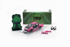Isuzu  - D-Max 2018 pink - 1:64 - BM Creations - 64B0422R - BM64B0422Rhd | Toms Modelautos