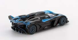 Bugatti  - Bolide 2024 black/blue - 1:64 - Mini GT - 01063L - MGT01063Lhd | Toms Modelautos