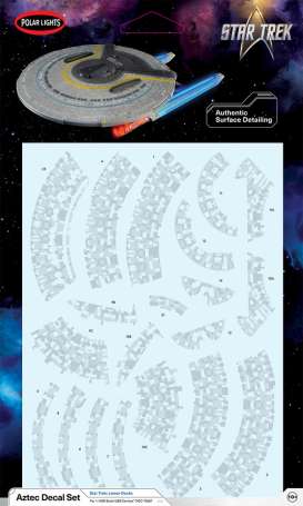 Star Trek Accessoires - Star Trek U.S.S. Cerritos Azte  - 1:1400 - Polar Lights - MKA072 - PLLSMKA072 | Toms Modelautos