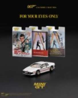 Lotus  - Esprit Turbo 1981 white/red - 1:64 - Mini GT - 00907-007F - MGT00907-007F | Toms Modelautos