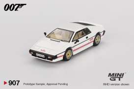 Lotus  - Esprit Turbo 1981 white/red - 1:64 - Mini GT - 00907-007F - MGT00907-007F | Toms Modelautos