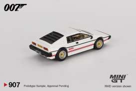Lotus  - Esprit Turbo 1981 white/red - 1:64 - Mini GT - 00907-007F - MGT00907-007F | Toms Modelautos