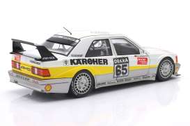 Mercedes Benz  - 190E 2.5-16 Evo II 1990 yellow/white - 1:18 - Werk83 - W18041004 - W18041004 | Toms Modelautos