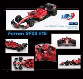 Ferrari  - SF23 2023 red/black - 1:64 - BBR - BBRFER64022 - BBRFER64022 | Toms Modelautos
