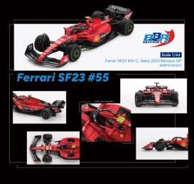 Ferrari  - SF23 2023 red/black - 1:64 - BBR - BBRFER64023 - BBRFER64023 | Toms Modelautos